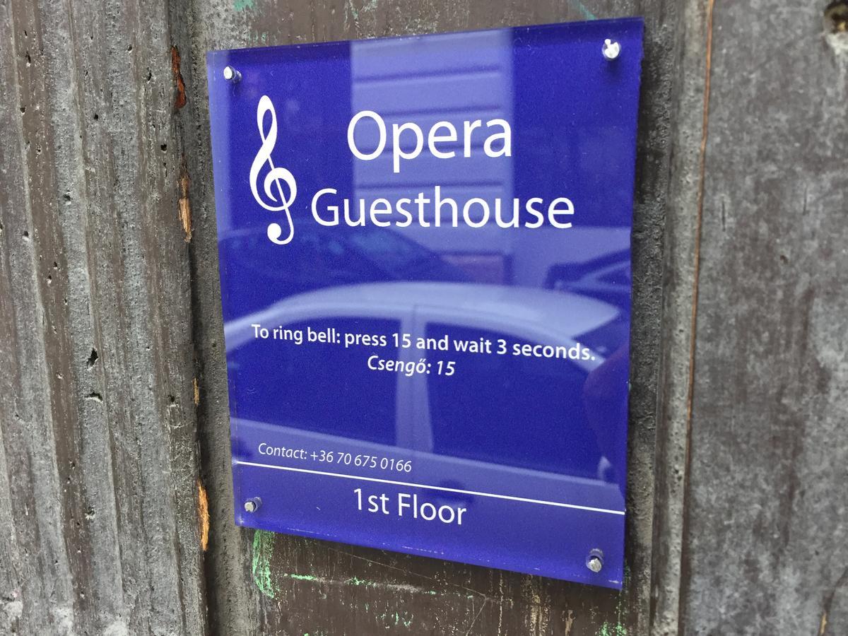 Opera Guesthouse 부다페스트 외부 사진